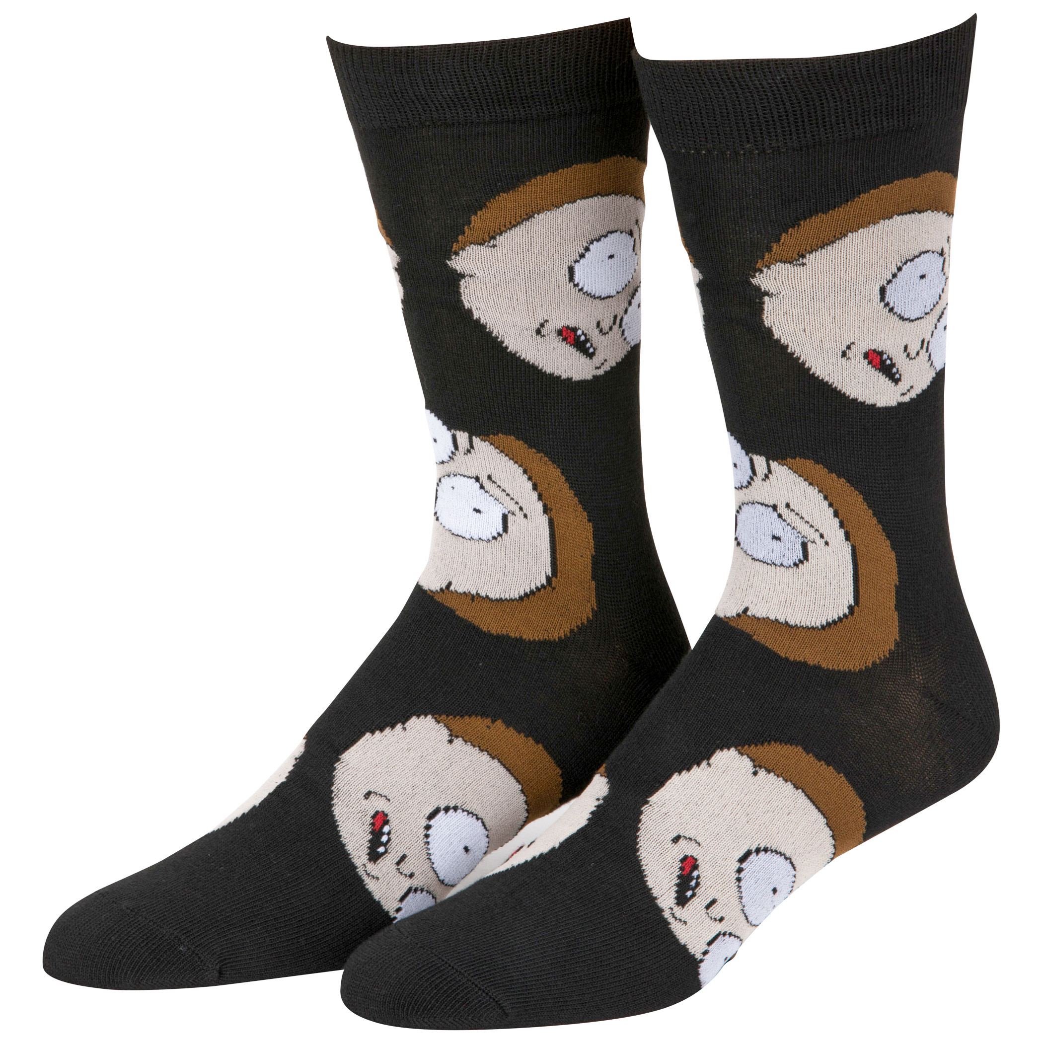 Rick and Morty Characters 6-Pack Crew Socks